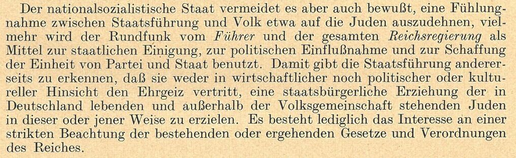 N. N.: Mitteilungen. »Der Rundfunk bei Juden«, in: Rundfunkarchiv. Zeitschrift für Rundfunkrecht und Rundfunkwirtschaft, 1 (1939), S. 11 f.