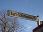 Straßenschild »Kurt-Schumacher-Str.« in Blankenfelde