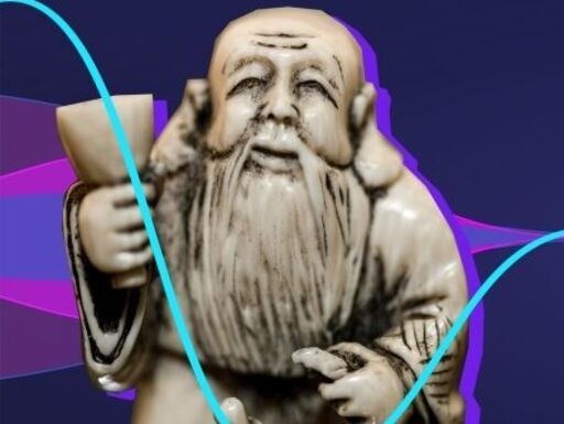 Teaserbild »Der Narr mit der Hacke« in der Hörspielkollektion »100 aus 100« | Bildquelle: ARD/BR Figur eines alten Manns mit Glatze und Bart und einem Hörrohr