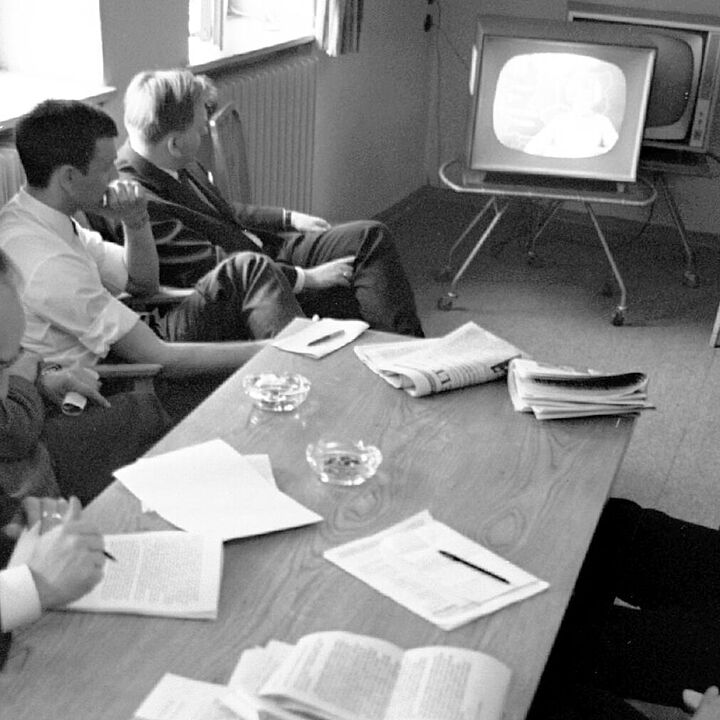 Sendungsbesprechung der »Aktuellen Kamera« im Fernsehzentrum Berlin-Adlershof (1965)