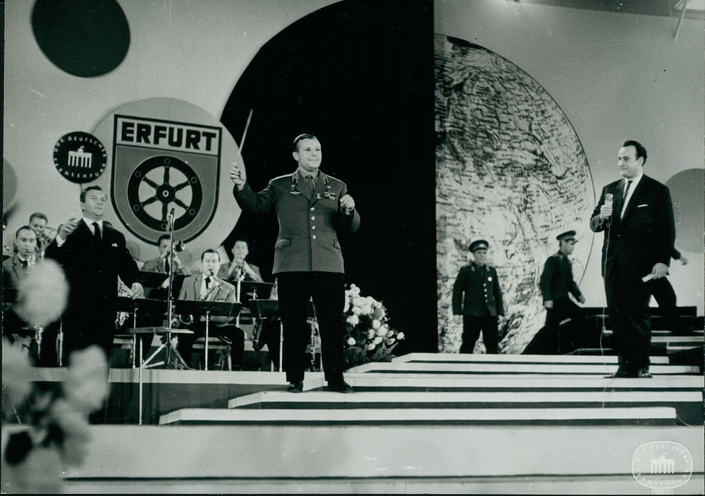 Juri Gagarin im DFF | Bildquelle: DRA/Waltraut Denger (1832926) Juri Gagarin im DFF